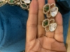 Picture of Beautiful polki kundan necklace with earrings 