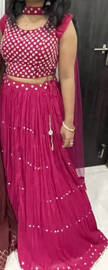 Picture of Rani pink lehanga 