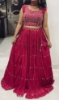 Picture of Rani pink lehanga 
