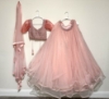 Picture of Light Pink bridal lehanga 