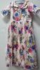 Picture of Never worn Chanderi Floral dress with scallop collar