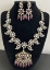 Picture of Victorian Moissanite mango necklace set