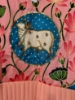 Picture of Cow and lotus design long dress