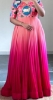 Picture of Cow and lotus design long dress