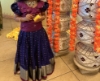 Picture of Pure kanchi pattu lehanga with contrast blouse 4-6Y