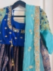 Picture of Fancy Kanchi Pattu Maggam designer half saree