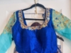 Picture of Fancy Kanchi Pattu Maggam designer half saree