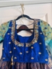 Picture of Fancy Kanchi Pattu Maggam designer half saree