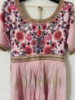 Picture of Blush pink kalamkari print dress