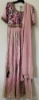 Picture of Blush pink kalamkari print dress