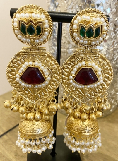 Picture of Statement jhumkas