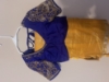 Picture of Pure Mangalagiri Pattu saree with Bridal blouse , self blouse and blouse bag 