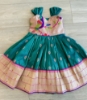 Picture of Never worn dual shade  Banarasi with Paithani yoke 2-4y 