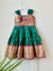 Picture of Never worn dual shade  Banarasi with Paithani yoke 2-4y 