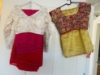 Picture of Combo trendy sarees with multi use blouses
