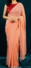 Picture of Pure Georgette Sequin saree & Red Sequin blouse