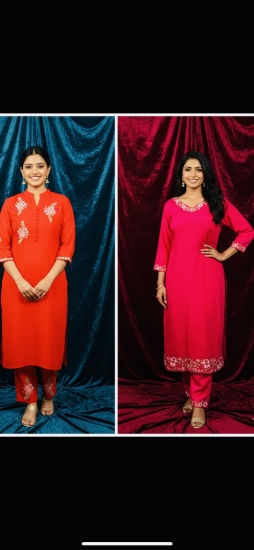 Picture of Combo Pure Crepe Co-Ord Sets 