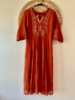 Picture of Never worn 3 piece suit in rust orange