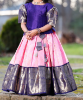 Picture of Designer Kanjeevaram silk lehenga 4-5y