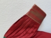 Picture of Paithani half pattu saree in contrast muniya border