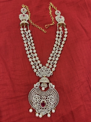 Picture of AD Diamond Finish mid size haaram