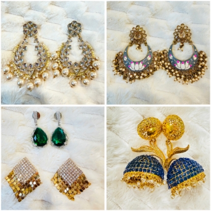Picture of Earrings combo of 5 pairs