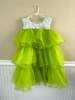 Picture of Bk gayatri light green dress with pearl work 4-5y
