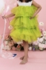 Picture of Bk gayatri light green dress with pearl work 4-5y