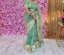 Picture of Floral organza saree