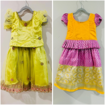 Picture of Never worn pretty langas combo(1-2Y)