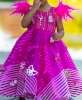 Picture of Designer Pink Butterfly frock 1-2Y