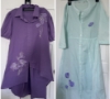Picture of Purple Coord Set and Blue Aline Hadpainted Dress