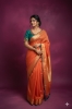 Picture of Never worn Pattu Orange Saree
