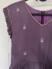 Picture of Designer the saache Purple Long Dress 