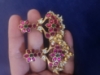 Picture of Brand new Dual peacock &flower style jadau kundan earrings