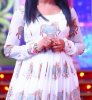 Picture of Kowshiki  couture White Pichwai Long frock with dupatta