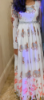 Picture of Kowshiki  couture White Pichwai Long frock with dupatta