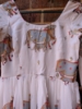 Picture of Kowshiki  couture White Pichwai Long frock with dupatta