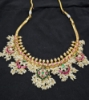 Picture of Gold look a like Guttapusalu necklace