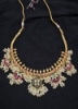 Picture of Gold look a like Guttapusalu necklace