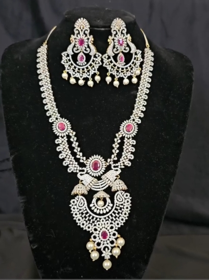 Picture of Never worn American cz diamond set