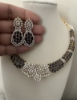 Picture of Ad necklace set in sapphire 