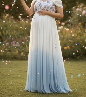 Picture of Gender Reveal Designer Dress