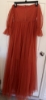 Picture of Burnt Orange Maternity Dress 