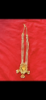 Picture of Ganesha pearl chain and lotus necklace
