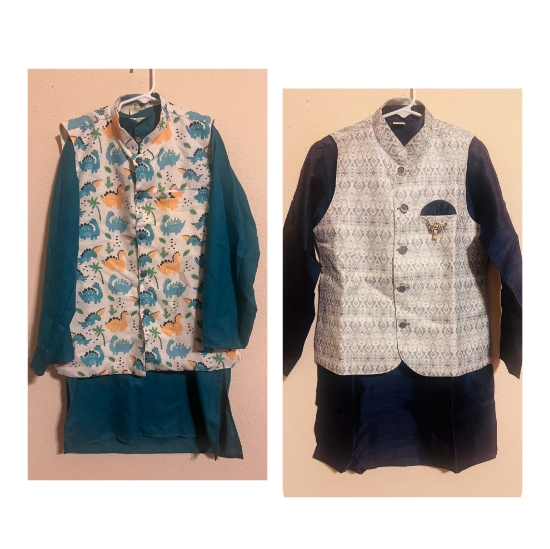 Picture of Combo : Modi 3 Pc Kurtha Sets 9y