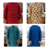 Picture of Size 6-7 Yrs : Combo : 4 Pure Cotton Kurtha Tops Only 