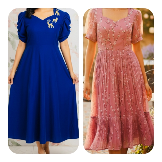 Picture of Combo : Designer Western Dresses 