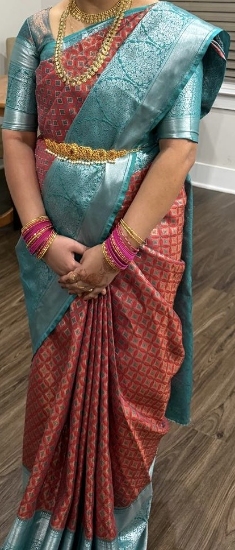 Picture of Semi kanchipattu saree