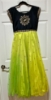 Picture of Green ombre Maggam work long frock